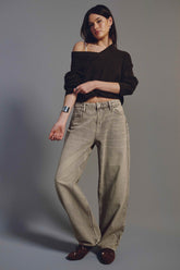 The Muse Fit Mid Rise Baggy Jean