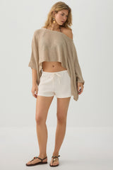 Flowy Seersucker Shorts