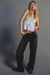 The Era Fit Mid Rise Straight Jean