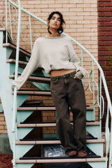 The Muse Fit Mid Rise Baggy Pants