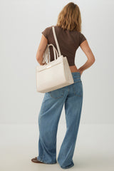 Textured Tote Bag