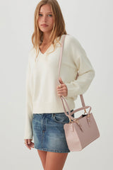 Small Structured Tote Bag