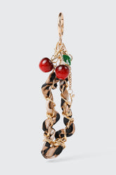 Cherry Charm Keychain