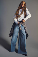 The Slacker Fit Low Rise Super Wide Leg Jean