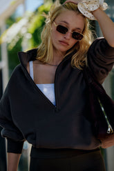 MADESOFT⢠Fleece Oversized Half Zip Sweatshirt