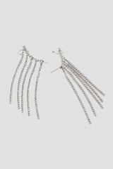 Dangle Rhinestone Ear Cuffs