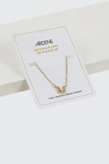 14K Gold Plated Butterfly Necklace