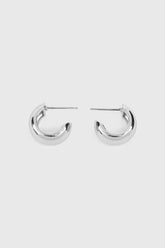 Stainless Steel Thick Mini Hoop Earrings