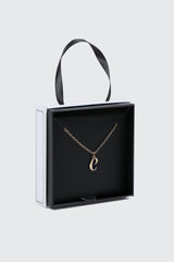 Initial C Necklace