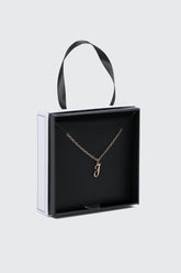 Initial J Necklace