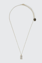 14K Gold Plated Initial E Necklace