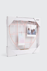 Heart Picture Frame with Pegs