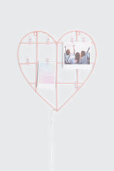 Heart Picture Frame with Pegs