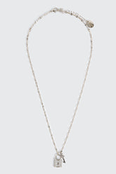 Heart Padlock & Key Necklace