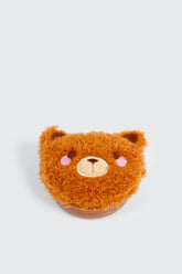 Teddy Bear Folding Hairbrush