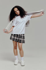 Plaid Mini Skirt