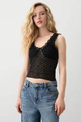 Lace Tank Top