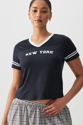 Boxy Sports Mesh Jersey