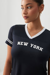 Boxy Sports Mesh Jersey