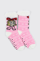 Cindy Lou Slipper Socks