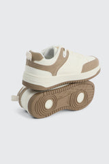 Laced Sneakers with Charm Detail