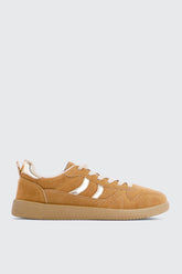 Faux suede & Metallic Sneakers