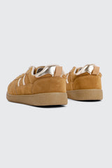 Faux suede & Metallic Sneakers