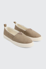 Sherpa Lined Slip On Sneakers