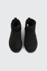 Mini Faux Sheepskin Boots