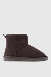 Mini Faux Sheepskin Boots