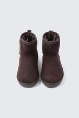Mini Faux Sheepskin Boots
