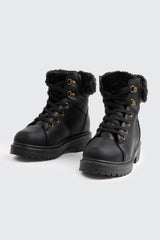 Faux Fur Lined Winter Boots