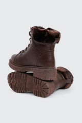Faux Fur Lined Winter Boots