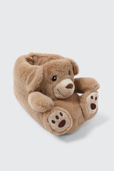 Plush Teddy Bear Slippers