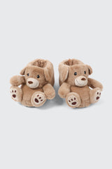 Plush Teddy Bear Slippers