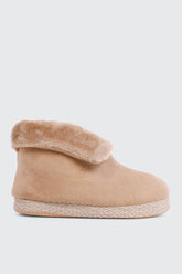 Flip Collar Bootie Slippers
