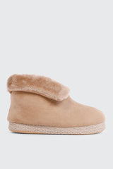 Flip Collar Bootie Slippers