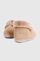 Flip Collar Bootie Slippers