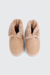 Flip Collar Bootie Slippers