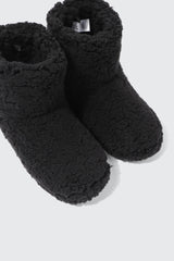 Berber Fleece Bootie Slippers