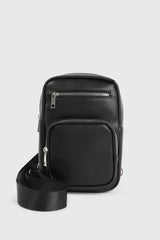 Faux Leather Sling Bag