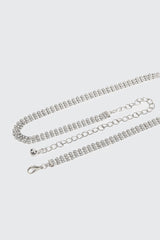 Rhinestone Chain Belt