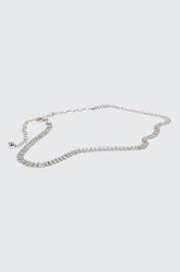 Rhinestone Chain Belt