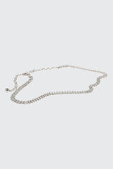 Rhinestone Chain Belt