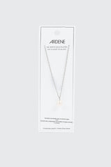 14K Gold Plated Pearl Pendant Necklace