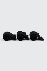 3-Pack Rib Crew Socks