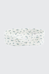 Floral Headwrap with Knot