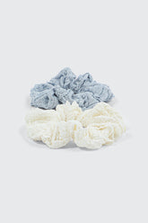 2-Pack Lace Scrunchies