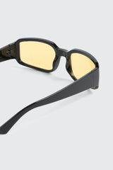 Yellow Lense Shield Sunglasses