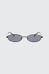 Slim Oval Sunglasses